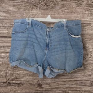 ⭐️Old Navy Blue Jean Shorts Casual Cut-Offs  Size 24